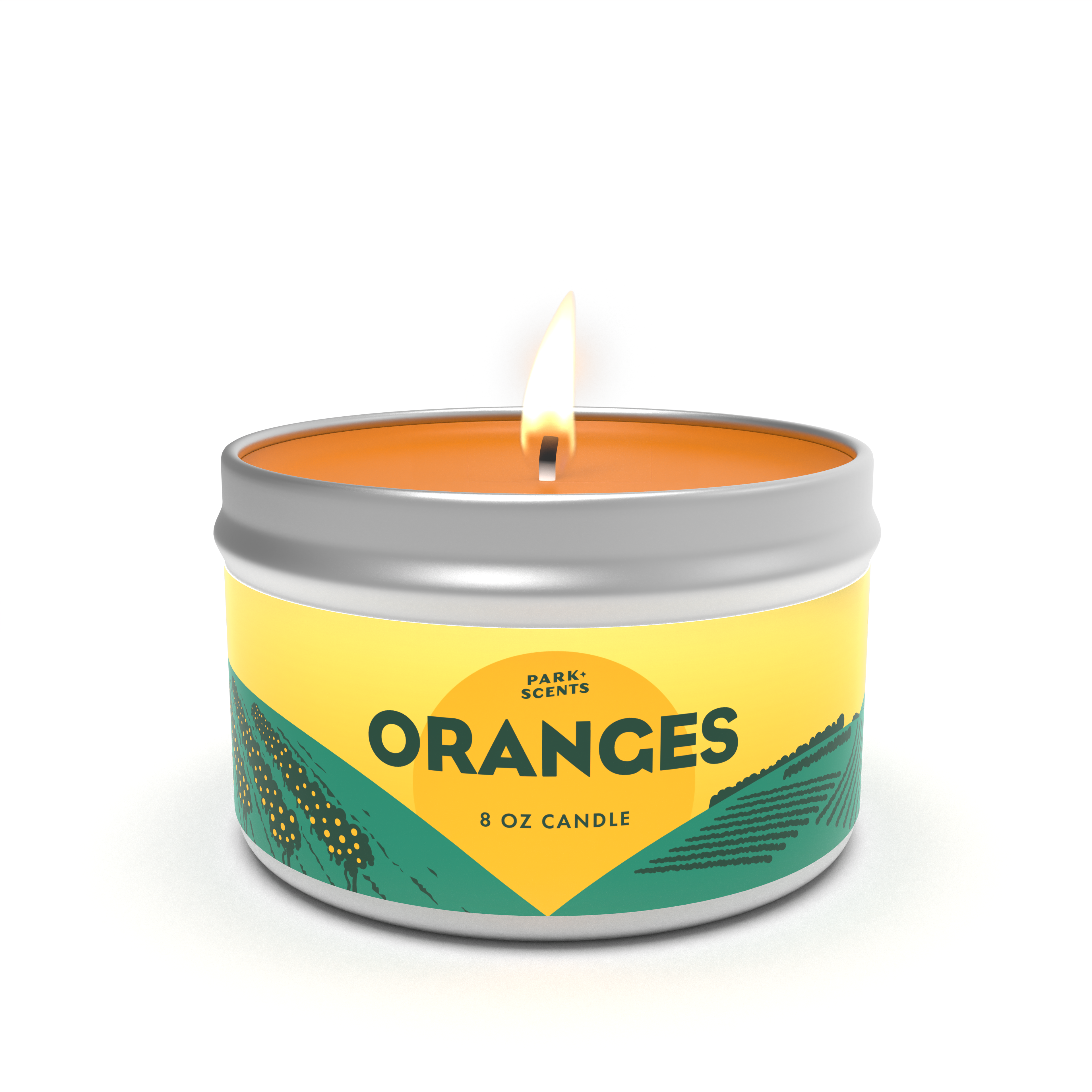 Park Scents Oranges Candle 8oz