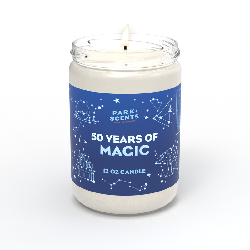 Disney EARidescent - 50 Years of Magic Candle - Park Scents