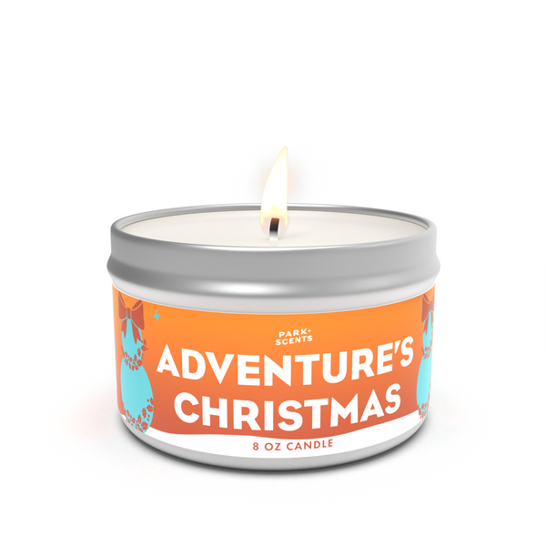 Universal Islands of Adventures Christmas Candle - Park Scents