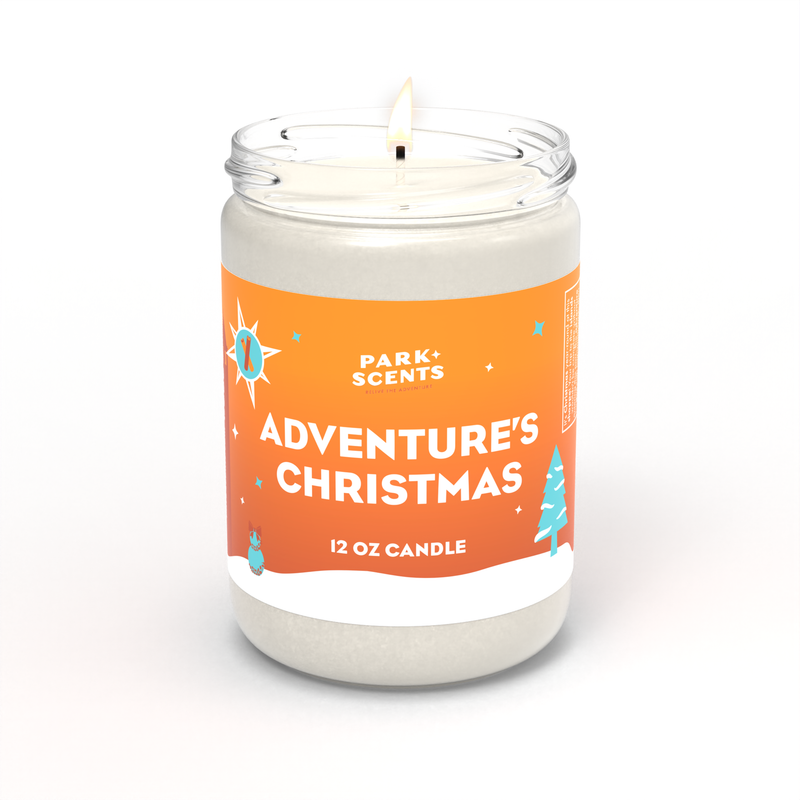 Universal Islands of Adventures Christmas Candle - Park Scents