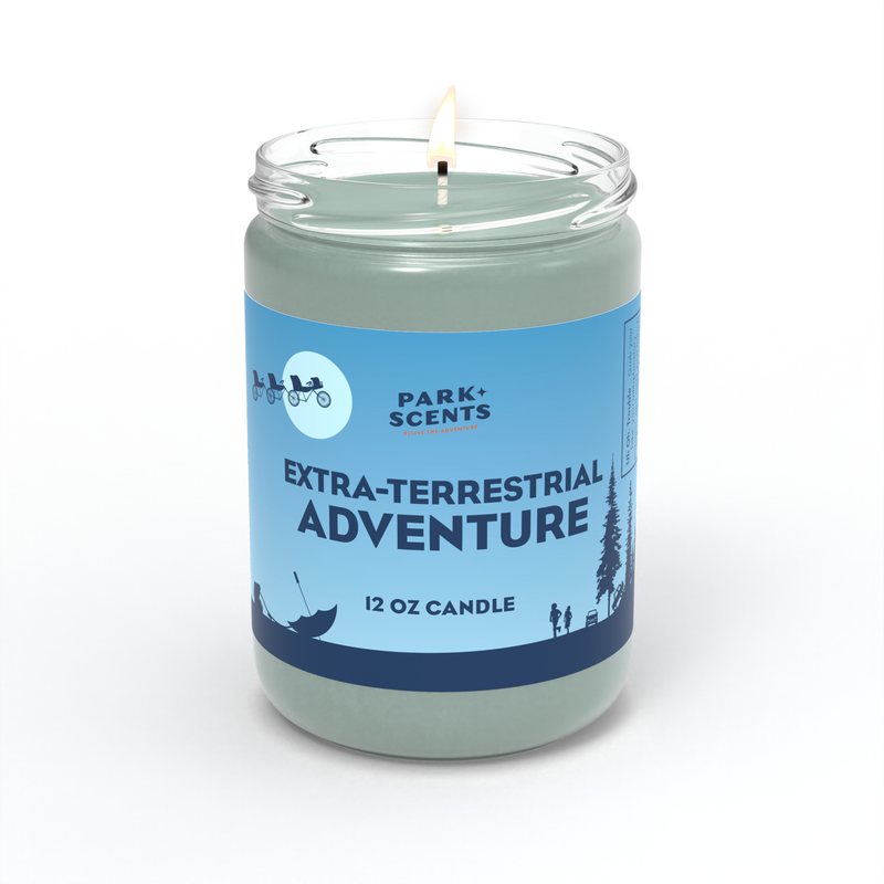 Universal Studios Extra-Terrestrial Adventure Candle 12oz Glass Jar - Park Scents