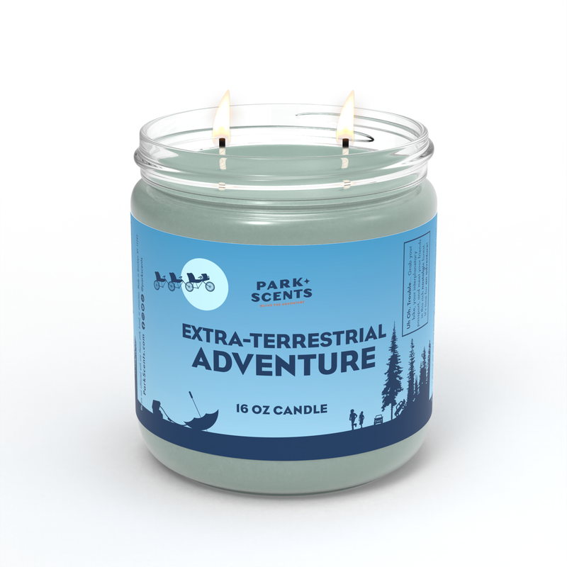 Universal Orlando Extra-Terrestrial Adventure Candle 16 oz Glass Jar - Park Scents