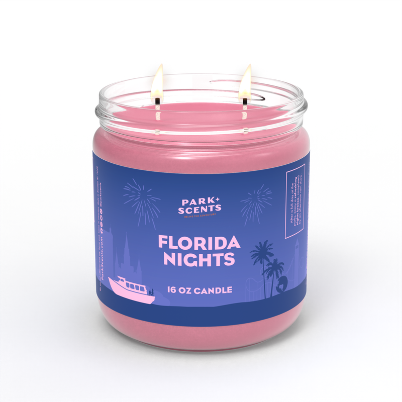 Florida Nights Candle – After Hours Escape with Cypress, Salt Air, and