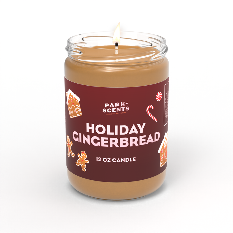 Disney Grand Floridian Holiday Gingerbread House Candle 12oz - Park Scents
