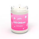 Disney & Universal Themed Ice Cream Vanilla Candle 12oz - Park Scents
