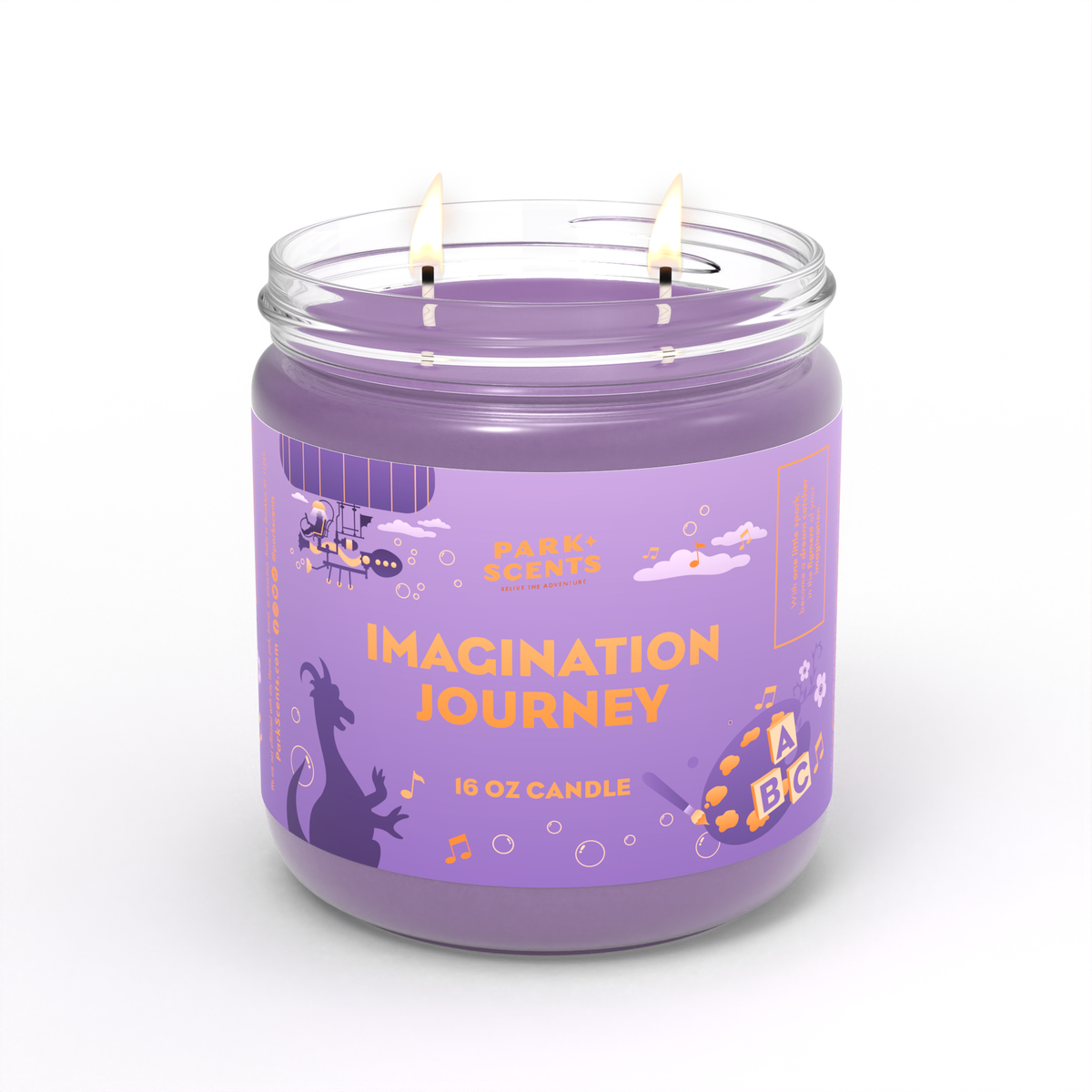 Imagination Journey Candle – Inspired by a Whimsical Theme Park Ride