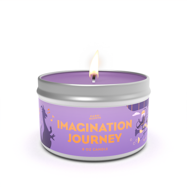Epcot Figment Imagination Journey Candle - Park Scents