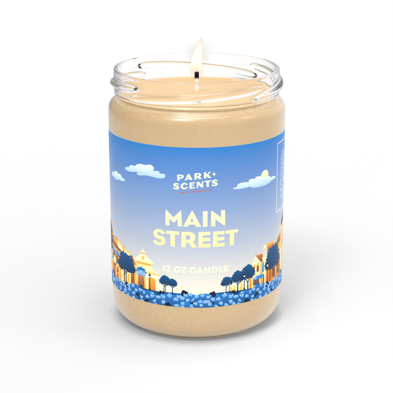 Main Street Disneyland Candle - 12oz - Park Scents