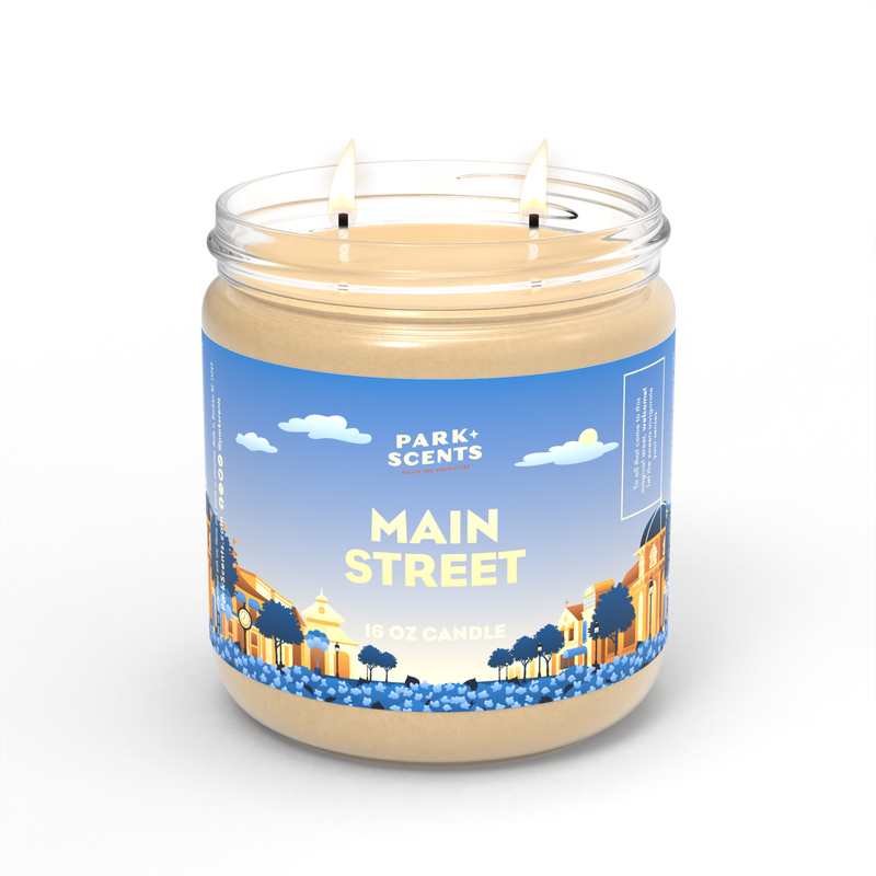 Main Street Disneyland Candle - 16oz - Park Scents