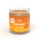 Disney Themed Pretzels Candle 16oz Glass Jar Double Wick - Park Scents