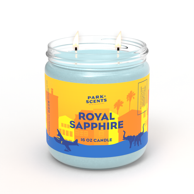 Royal Sapphire Candle - Inspired by Orlando Luxury Resort Hotel Lobbie