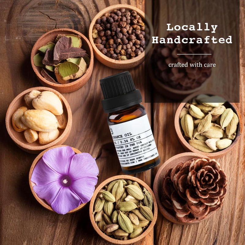 Santal Essential Oil for Diffuser - Inspired by Santal 33 of Le Labo - Aromatic Luxurious Fragrance, Handcrafted in The USA - 10 ml.