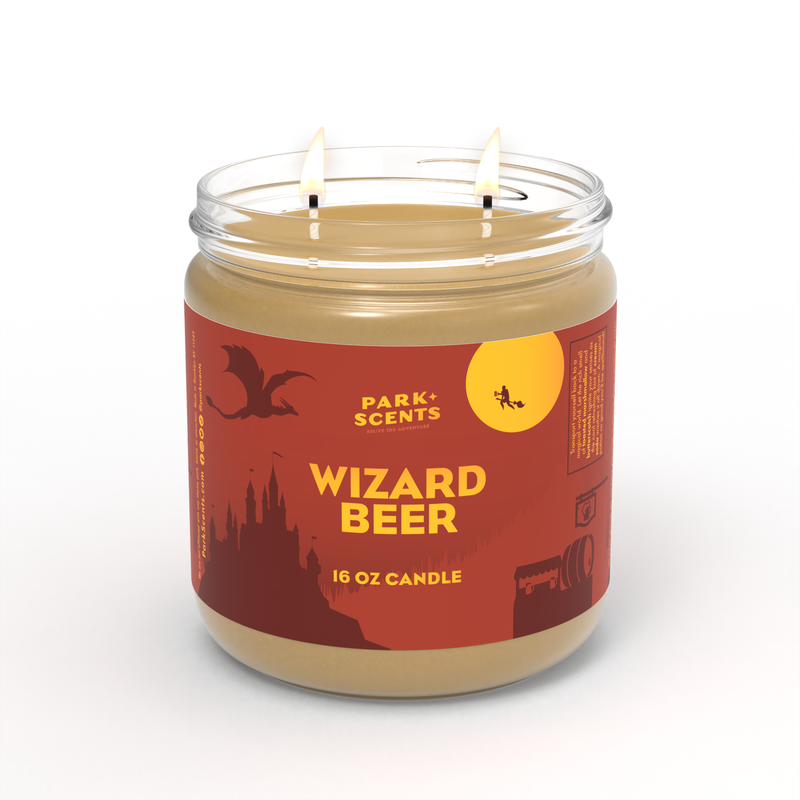 Wizard Beer Candle