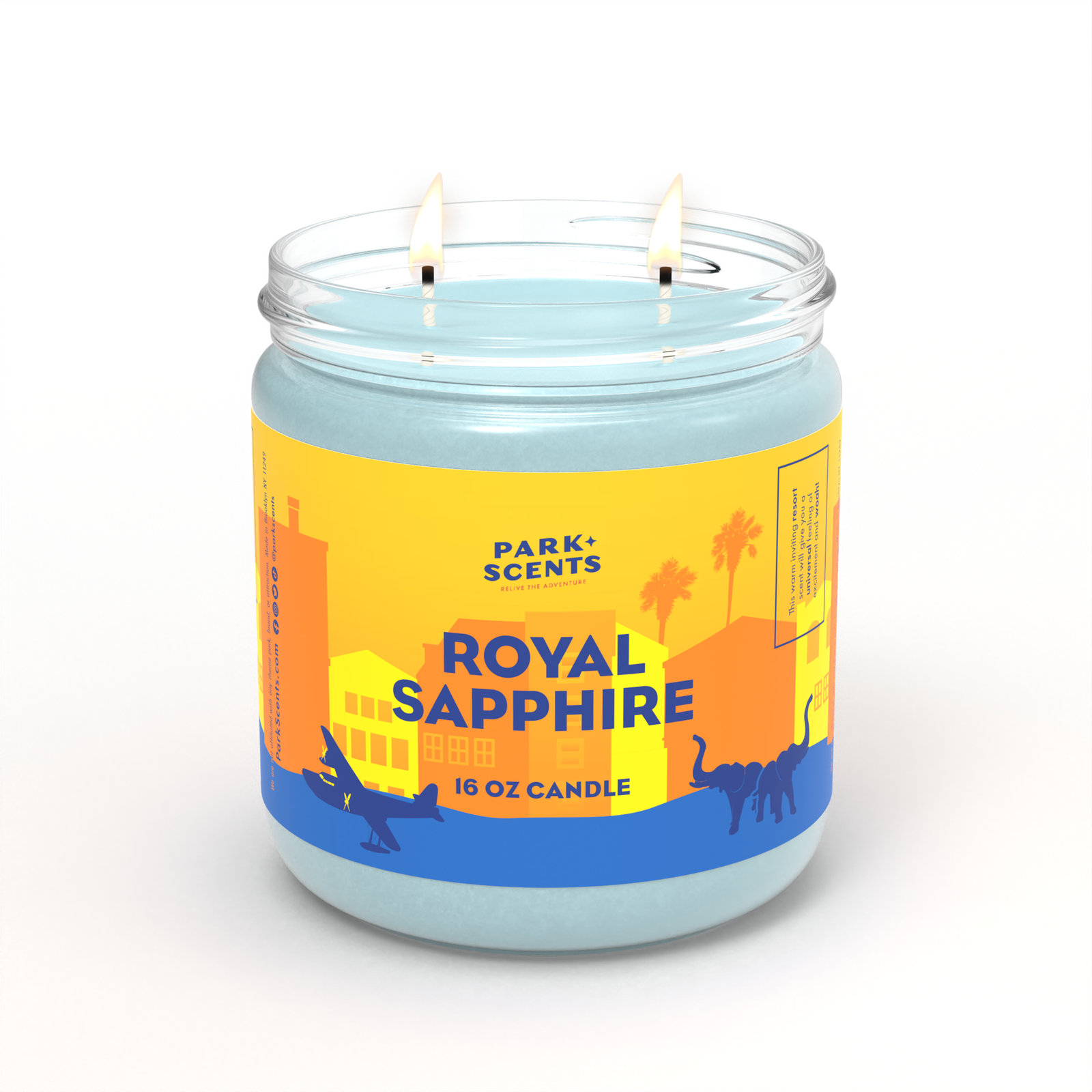 Royal Sapphire Candle