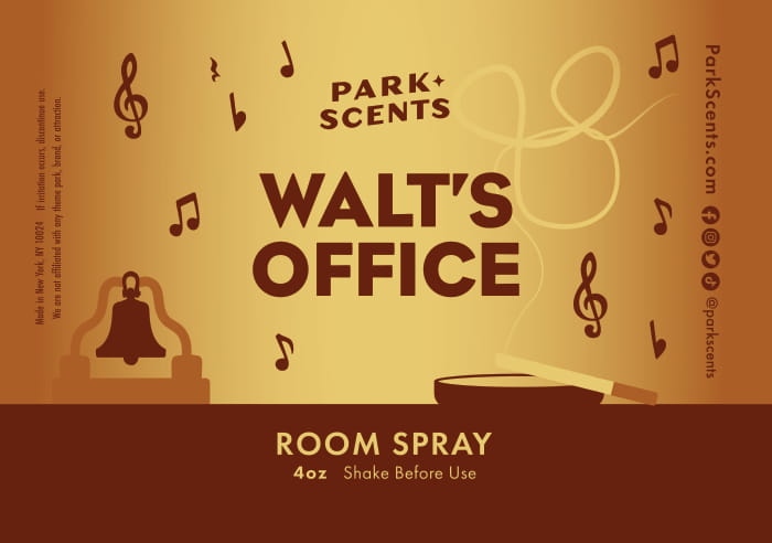 Walt's Office Room Spray - Park Scents