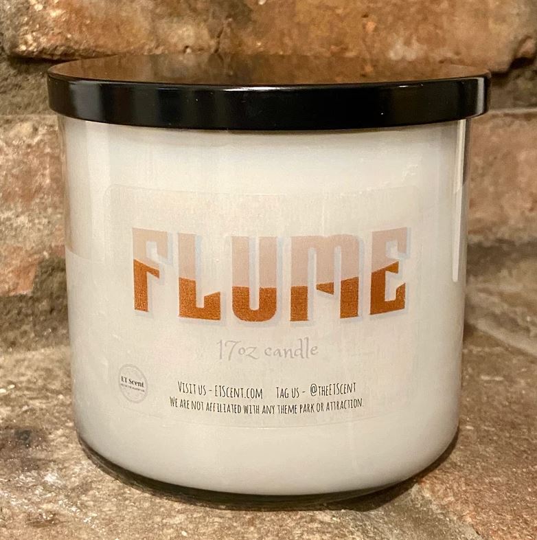 Park Scents flume candle - smells like THE PIRATS OF THE CARIBBEAN WATERS -  Handmade in the USA vegan and cruelty free | 8 oz. Tin