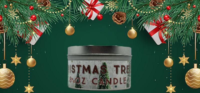 Xmas Tree Candle - NEW! [Free with $100 purchase!] - Park Scents